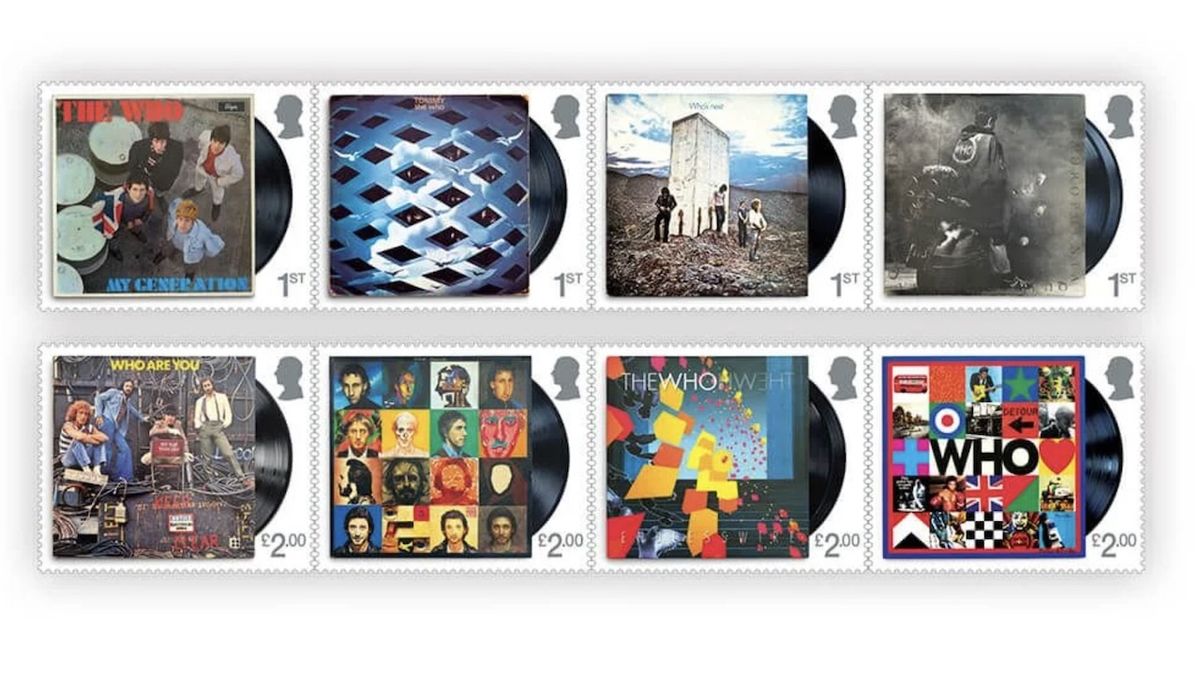 The Who stamp collection