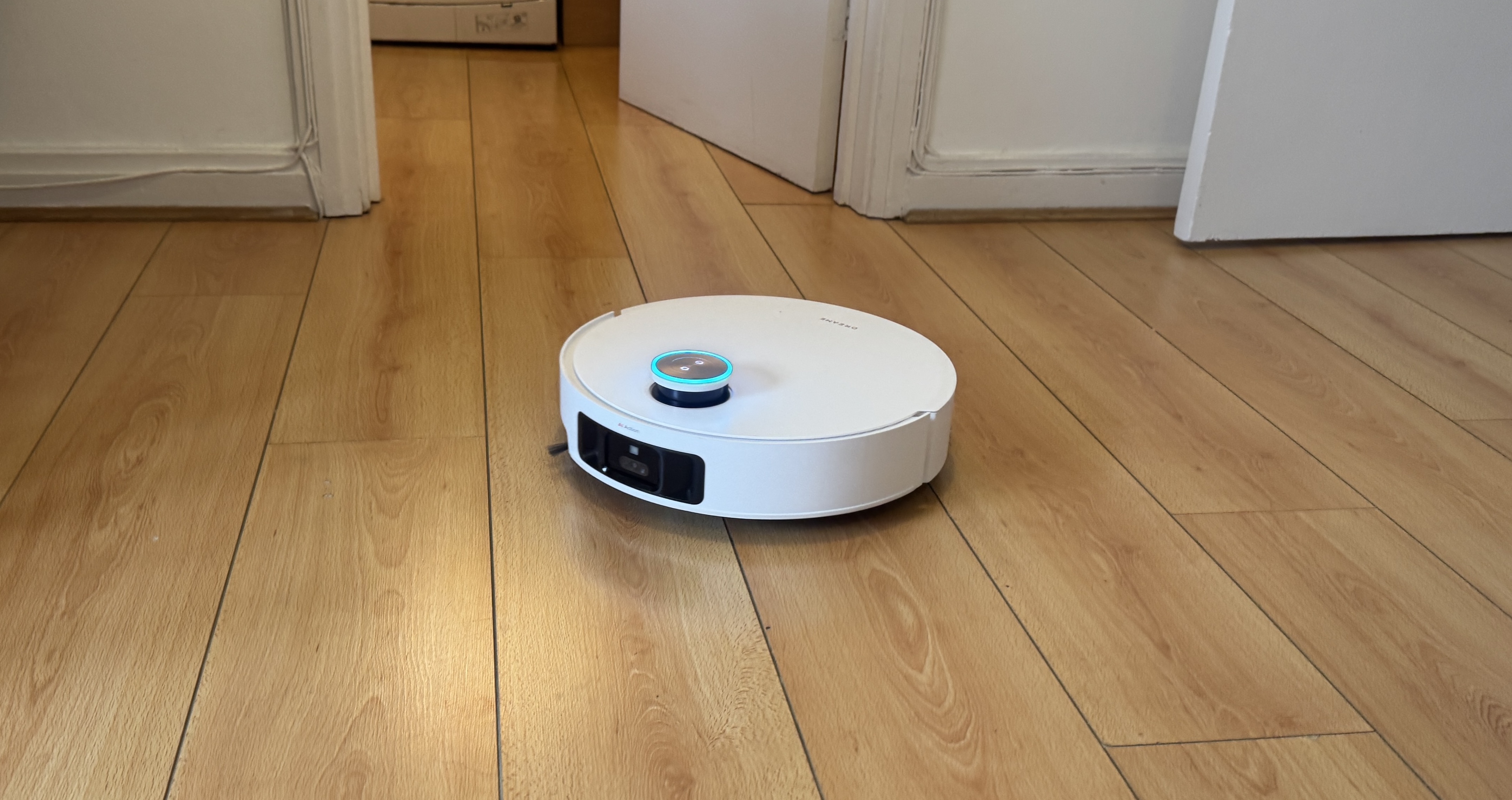 Dreame X50 Ultra Complete on a hard wood floor