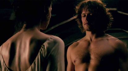 a sex scene from tv show outlander