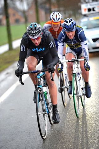 Ian Stannard escape, Kuurne-Brussels-Kuurne 2010