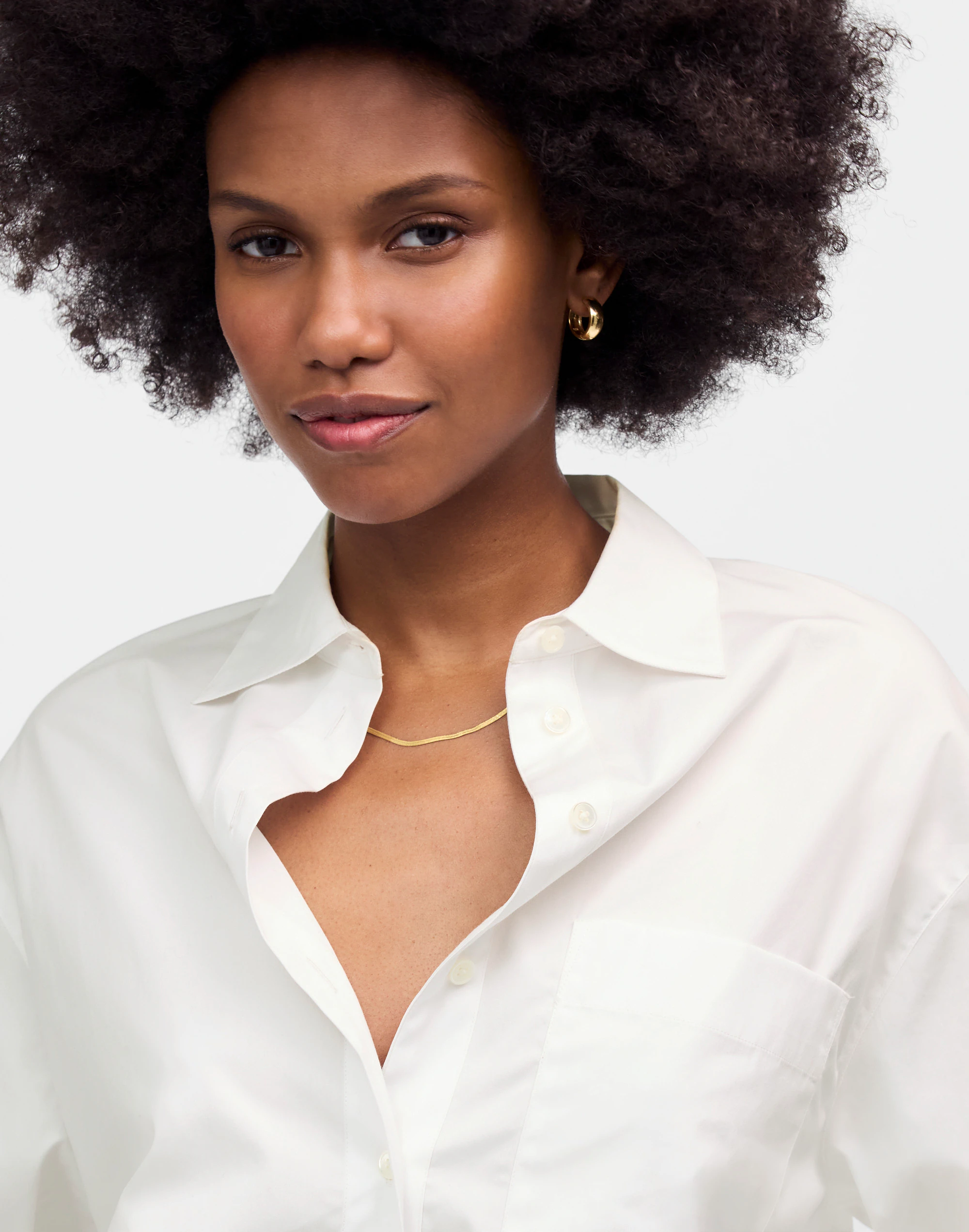 Oversized Button-Up Shirt