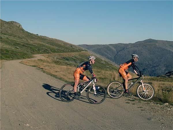 Katherine O'Shea and Dean Clark are treated to stunning views