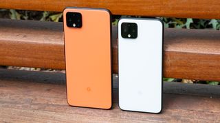 Das Pixel 4 XL neben dem Pixel 4.