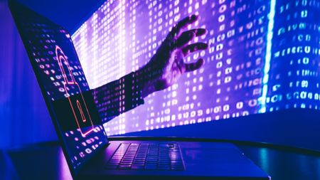 Cyberattack concept