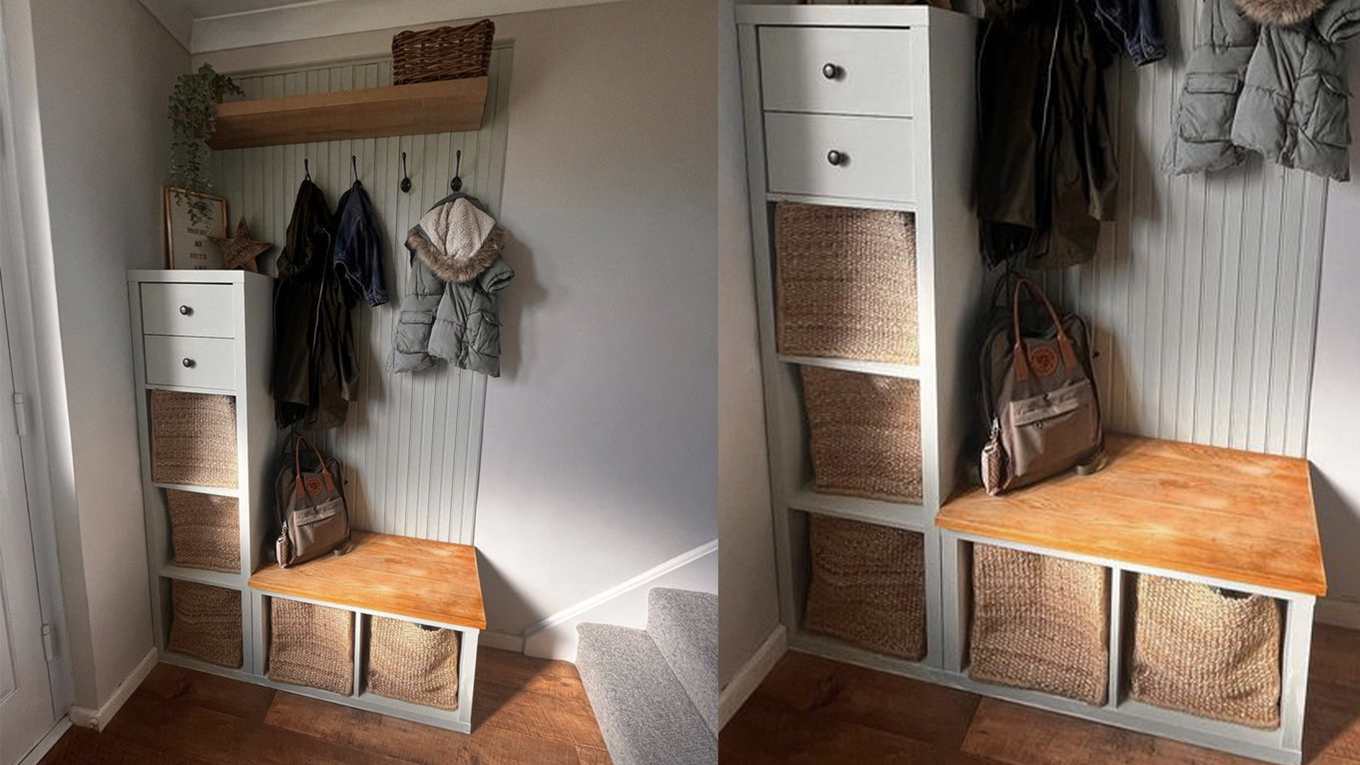 Backpack Organizer: A Brilliant Mudroom IKEA Hack! - Jessica Welling  Interiors