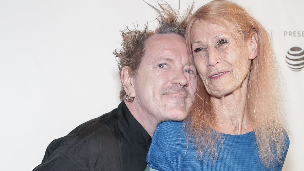 John Lydon and Nora Forster