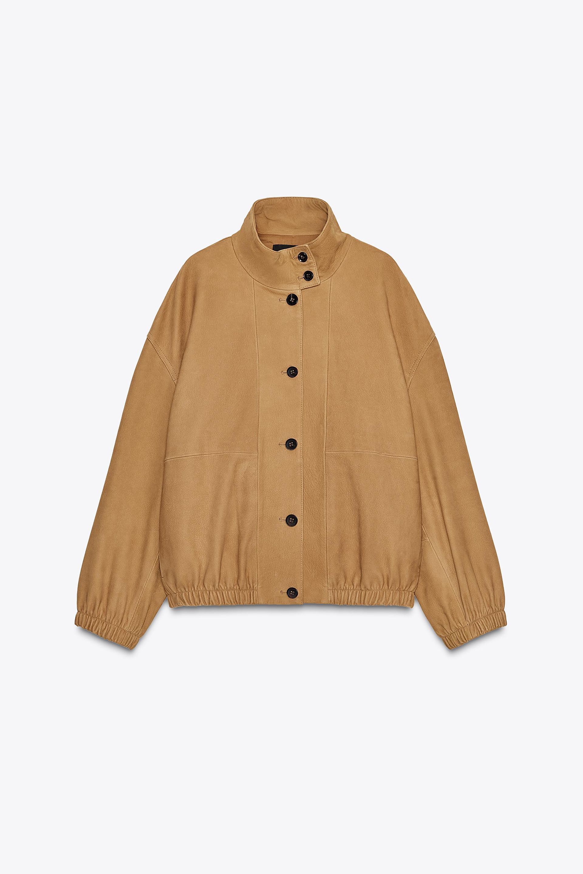 Zw Collection Limited Edition Leather Bomber Jacket