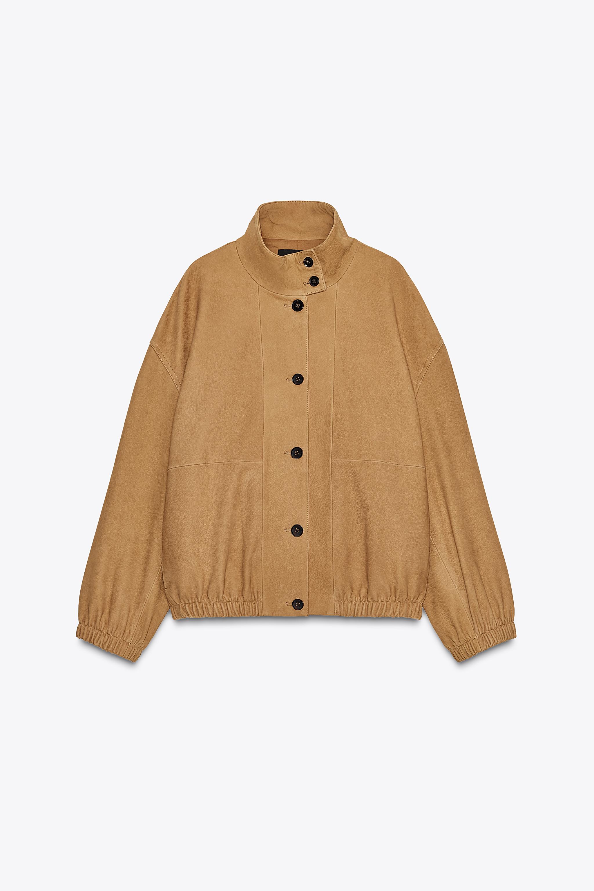 Zw Collection Limited Edition Leather Bomber Jacket