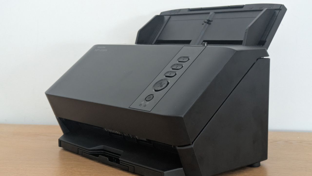 The Ricoh SP-2230N on a desk