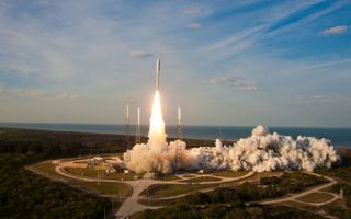 MUOS-1 Satellite Launches on Atlas 5 Rocket