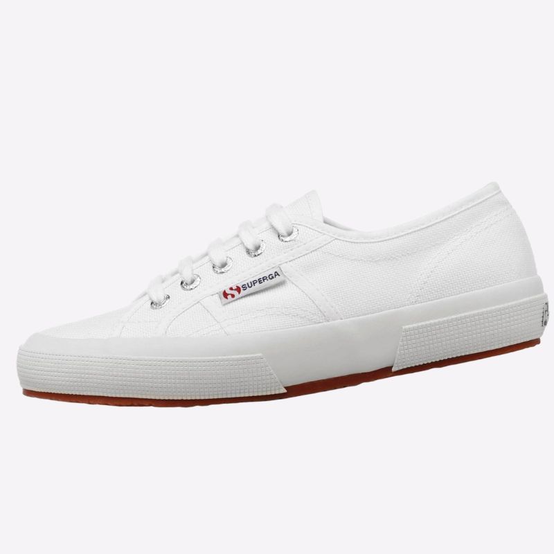 Image of white plimsoles