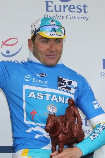 Andrey Grivko didn't get the overall lead, but took the sprint jersey.