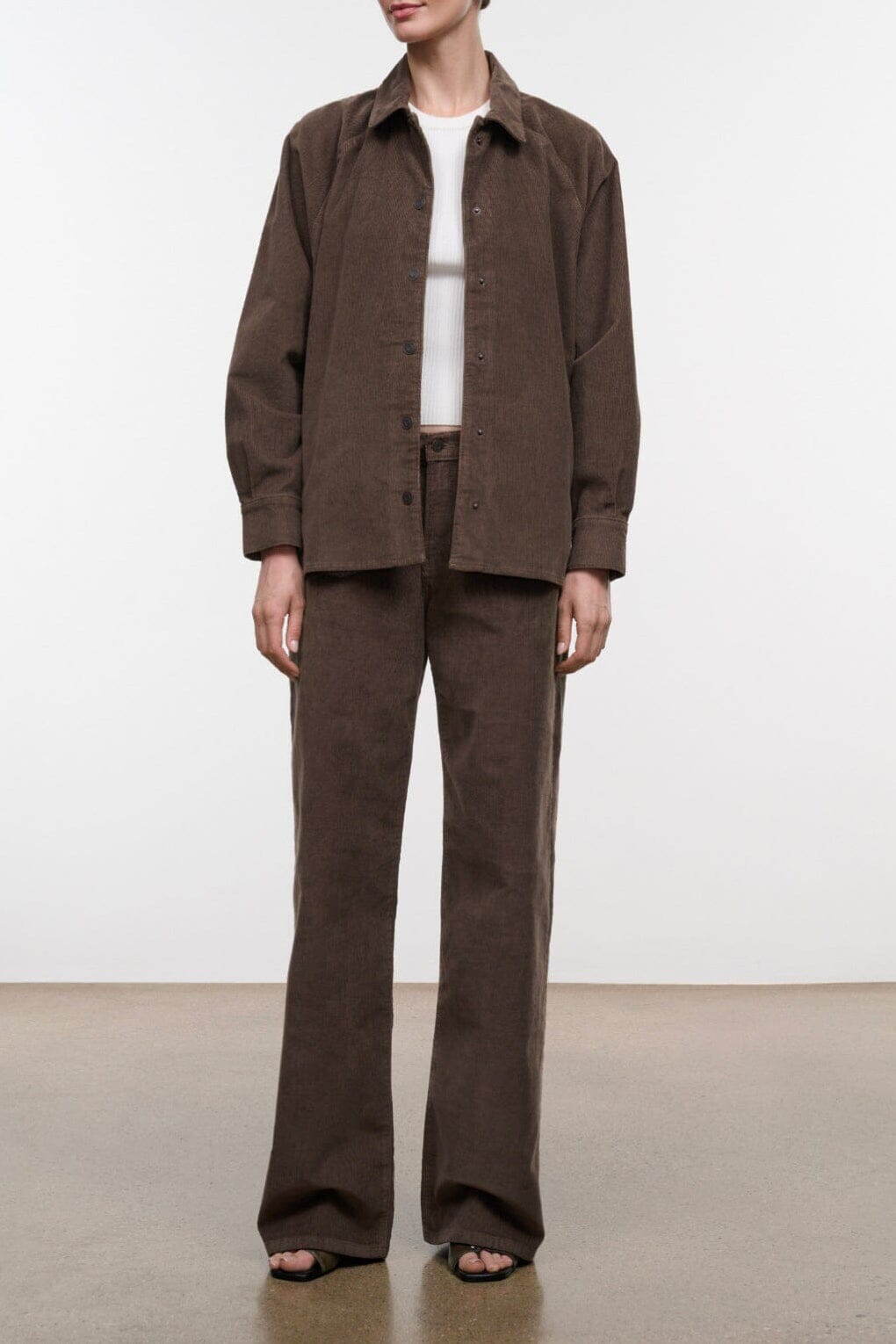 Gus Relaxed Jean | Oyster Corduroy Metaobjectlistdrop - Size 23