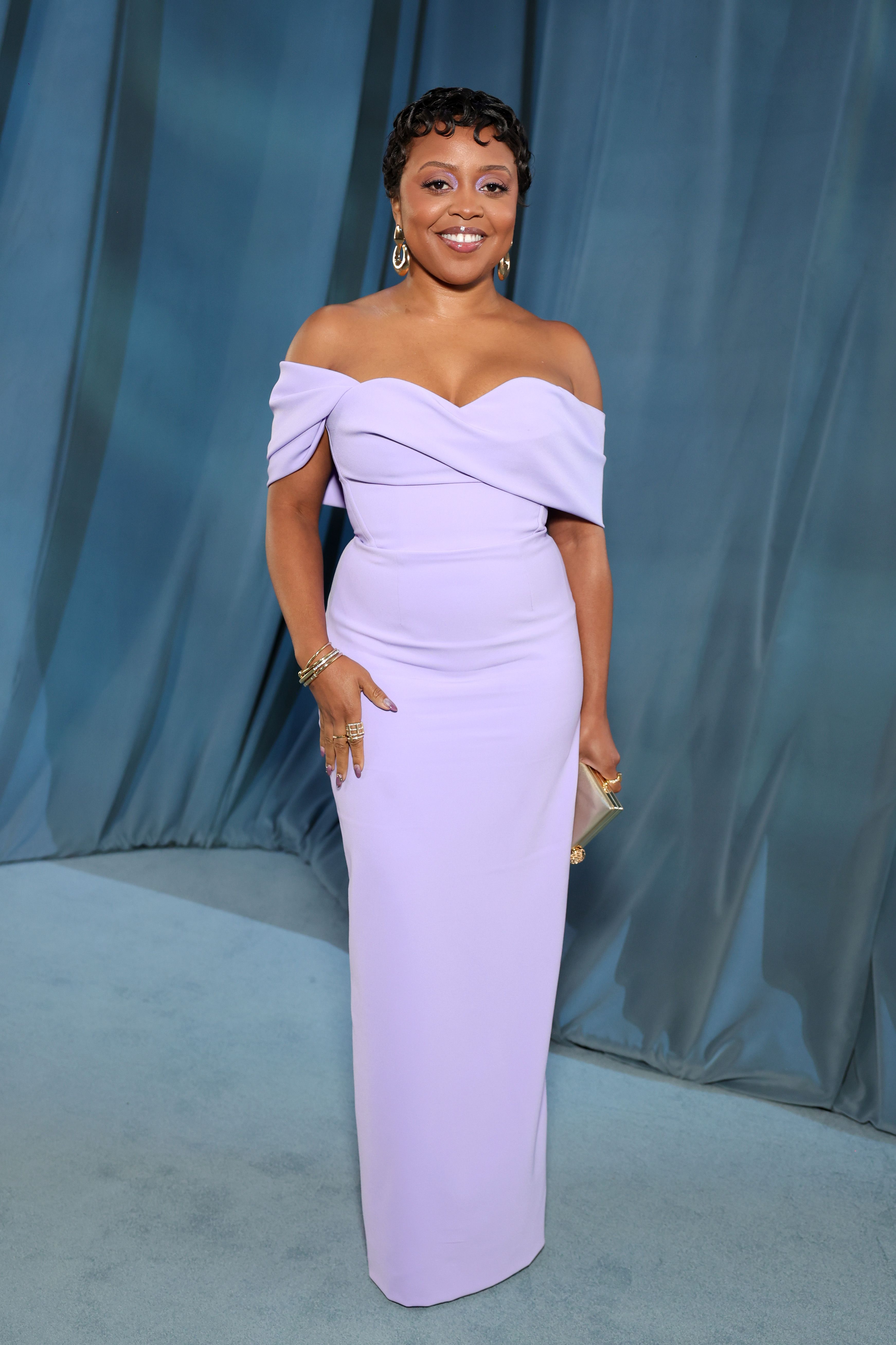 Quinta Brunson attends the 5th Annual Academy Museum Gala at Academy Museum of Motion Pictures, on October 18, 2025 in Los Angeles, California.&amp;nbsp;