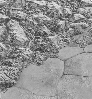 Another surprise from the New Horizons mission was finding water ice mountains on Pluto, that quite possibly are floating on a subsurface ocean of liquid water.