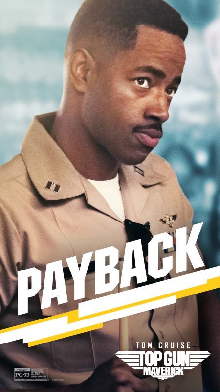 Top Gun: Maverick poster Jay Ellis
