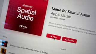 Spatial Audio Apple Music