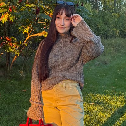 I tried the Rollneck Sweaters from the J.Crew x Eckhaus Latta collaboration for Fall 2026