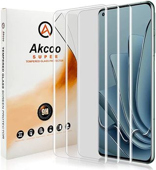 Akcoo UV Liquid Adhesive Tempered Glass for OnePlus 10 Pro