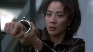 Michelle Yeoh in Tomorrow Never Dies.