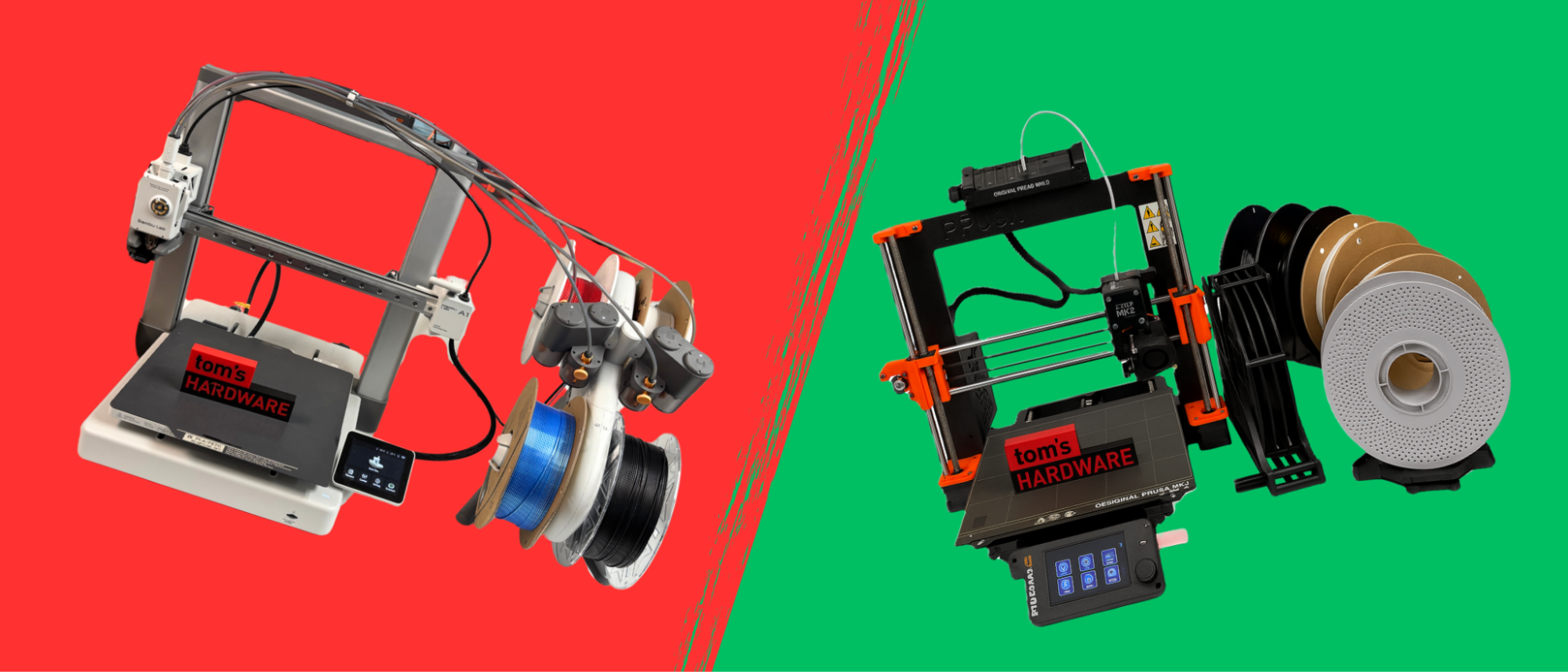 Bambu Lab A1 Combo and Prusa Reseach MK4S with MMU3, Tom’s Hardware