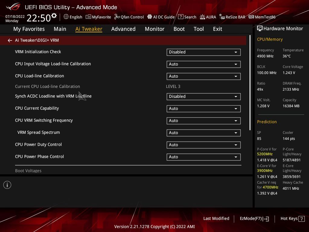 Asus ROG Strix Z690-A Gaming WIFI D4