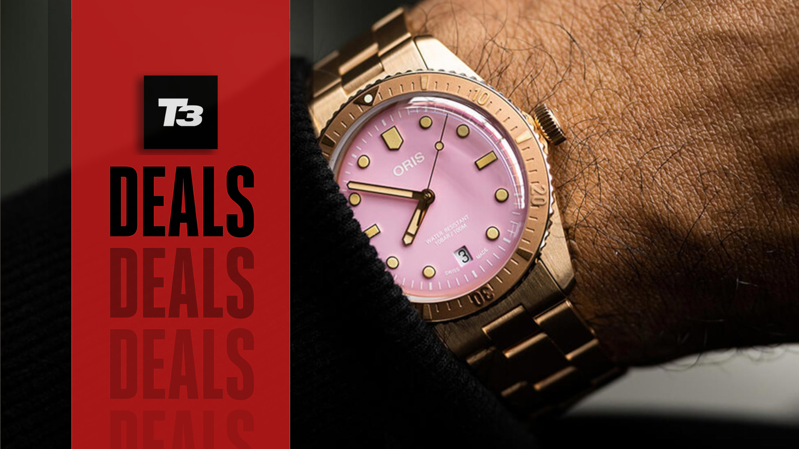 The Oris Divers Sixty Five Cotton Candy worn on a wrist