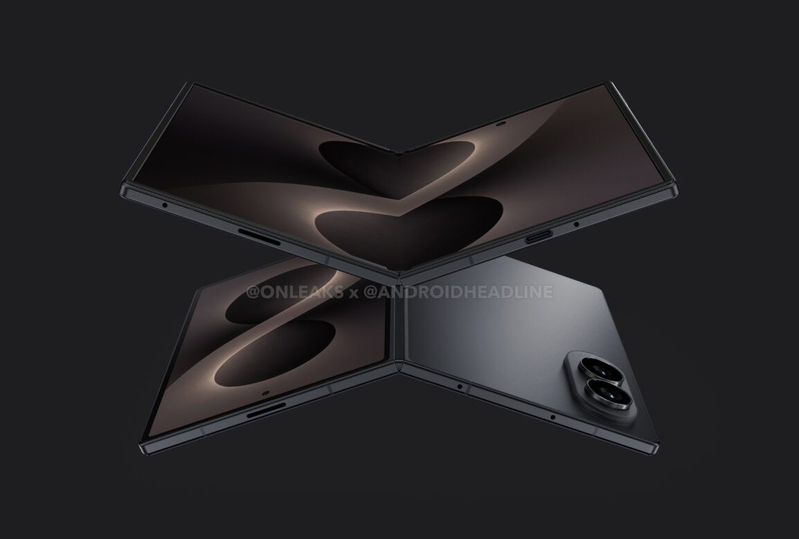 Samsung Galaxy Z Fold 8 Wide با تصاویر فاش شده فاش شد و آیفون فولد باید نگران باشد