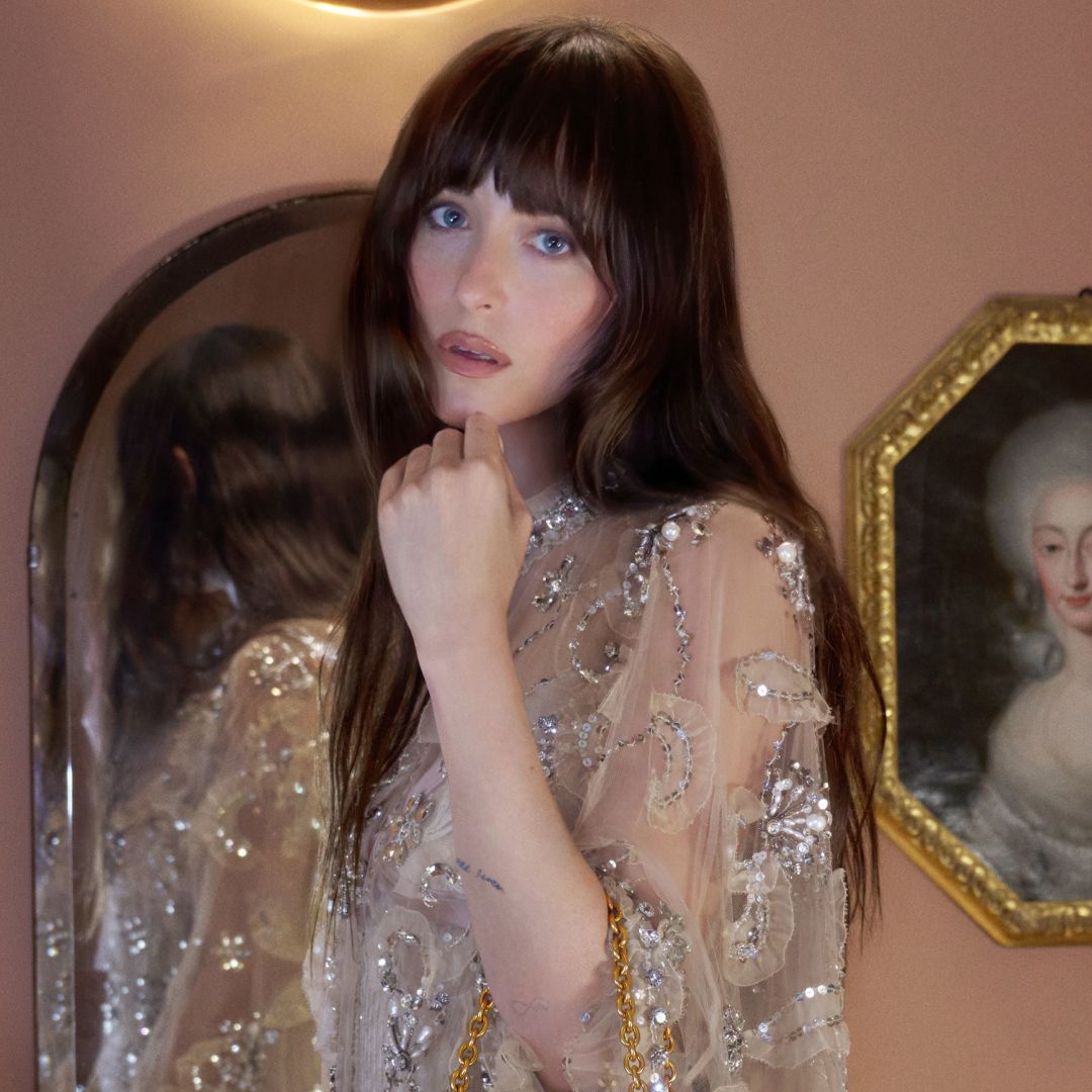 Dakota Johnson stars in her first campaign as brand ambassador for Valentino