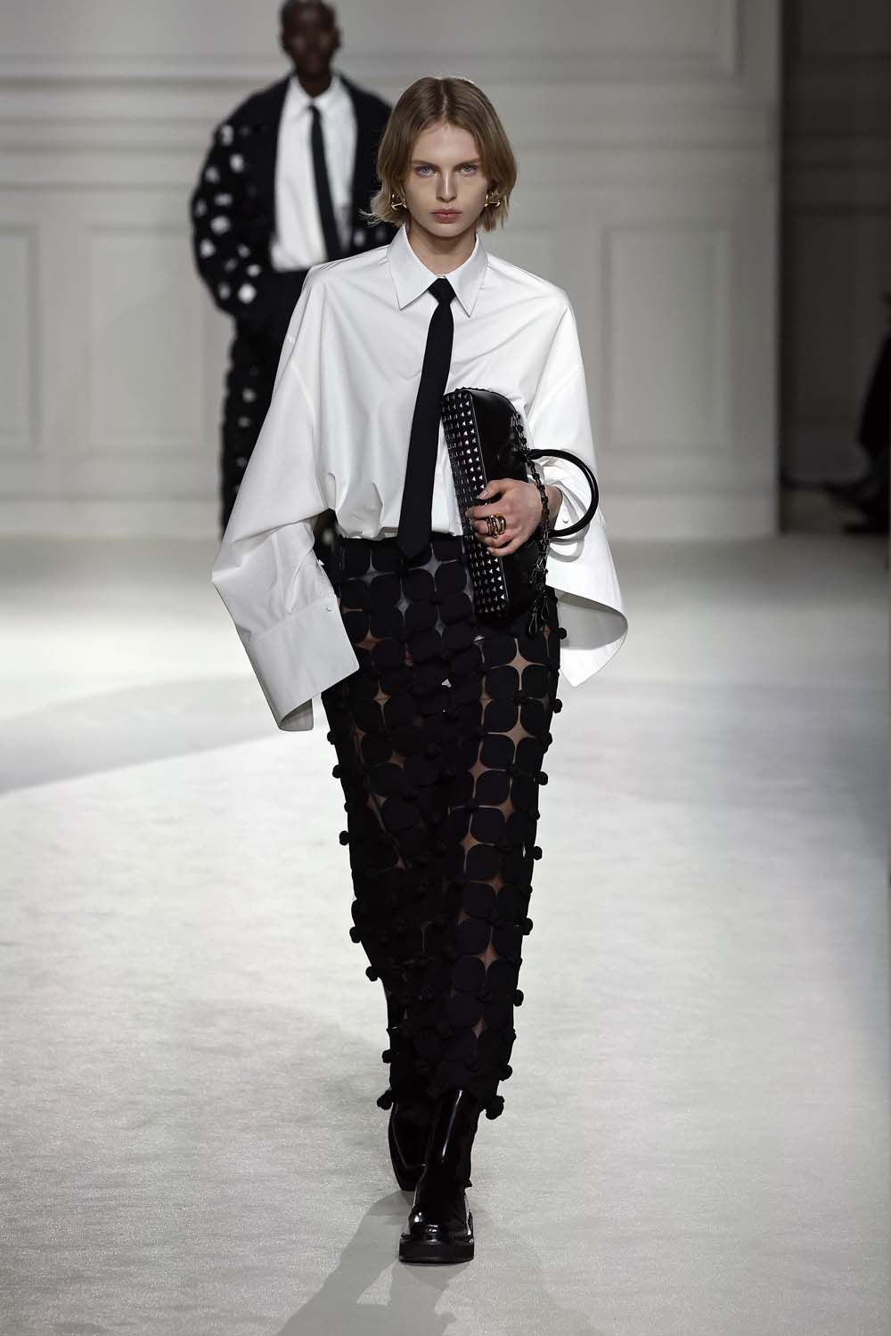 A look from Paris Fashion Week AW23