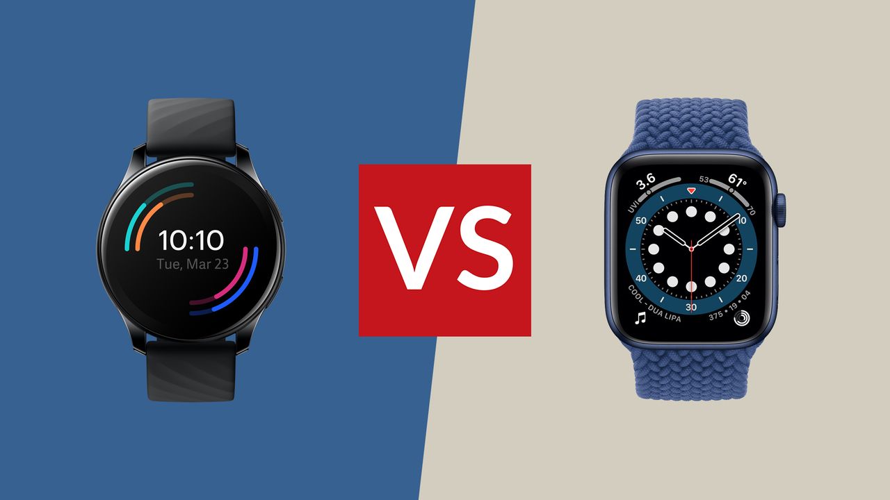 OnePlus Watch vs Apple Watch Series 6