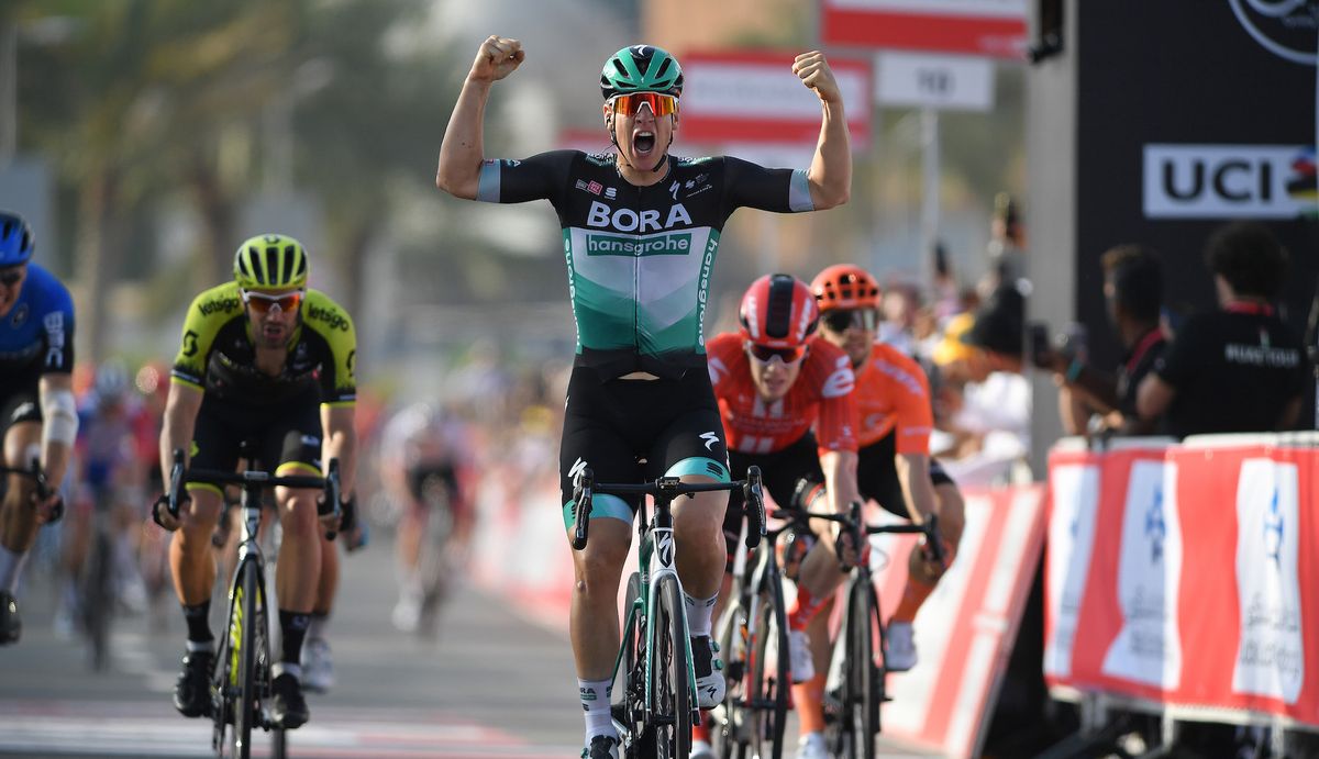 Pascal Ackermann beats classy sprint field to win stage one of the UAE ...