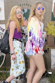 Suki Waterhouse at Glastonbury 2015