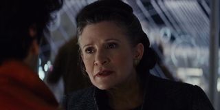 Carrie Fisher as Leia Organa in Star Wars: Episode IX