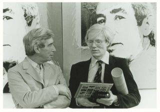 Hergé was a great fan of modern art – Andy Warhol even created four portraits of the illustrator