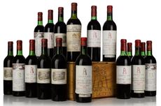 Lafite and other rare Bordeaux wines in Sotheby's' vinous treasures auction in London.