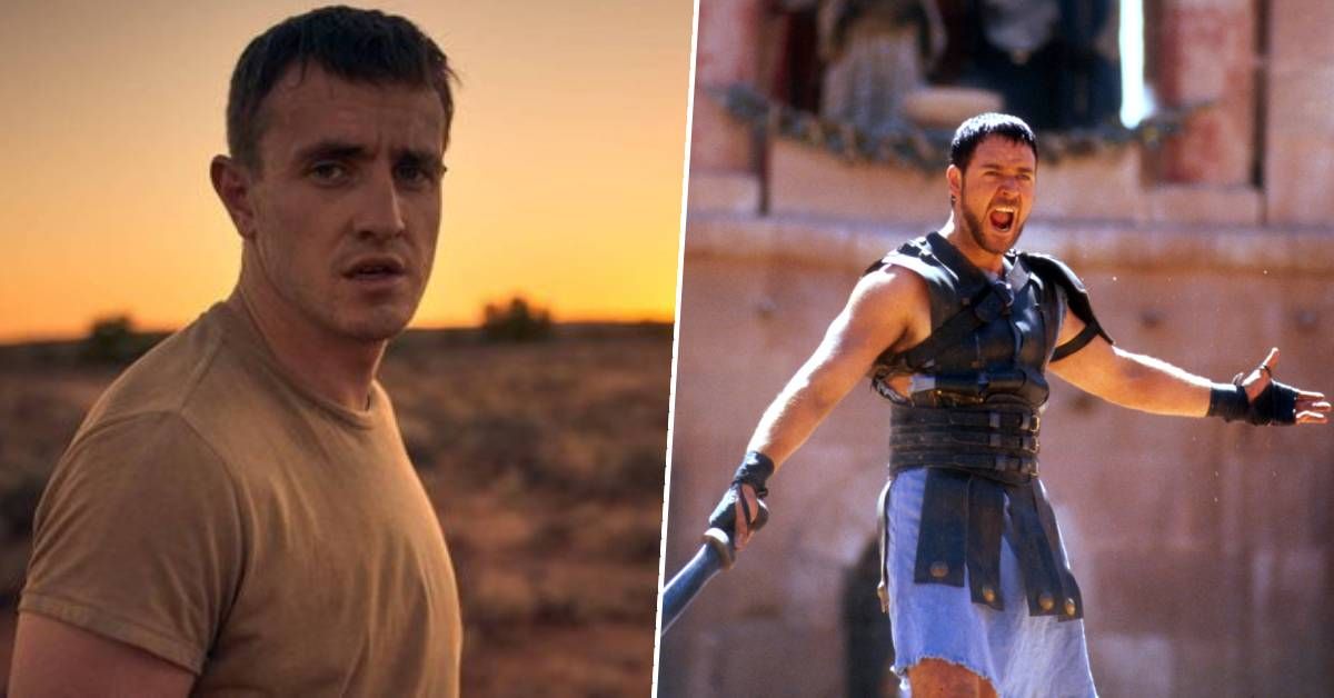 Gladiator 2 debuts "epic" first footage, featuring a brutal Paul Mescal battling man-eating monkeys, a terrifying Joseph Quinn, and gladiators fighting sharks