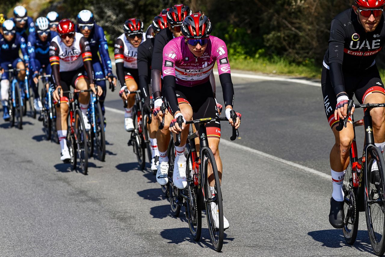 Tirreno Adriatico 2022 - 57th Edition - 2nd stage Camaiore - Sovicille 219 km - 08/03/2022 - Tadej Pogacar (SLO - UAE Team Emirates) - photo Luca Bettini/SprintCyclingAgency&Acirc;&copy;2022
