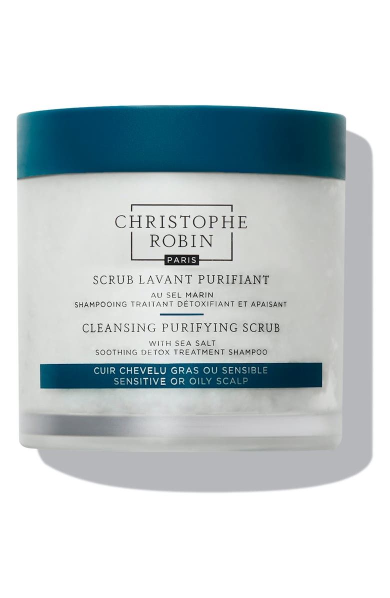 Cleansing purifying scrub with sea salt