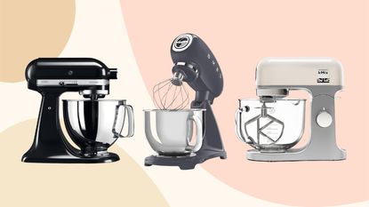 A collage image of three of the best stand mixers as chosen by woman&home