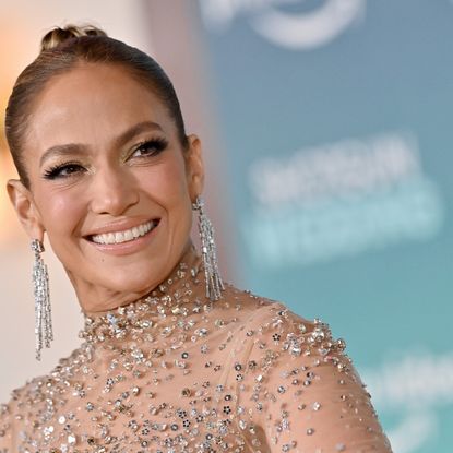 Jennifer Lopez at a premiere