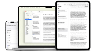 Ulysses app on phone, Mac and iPad