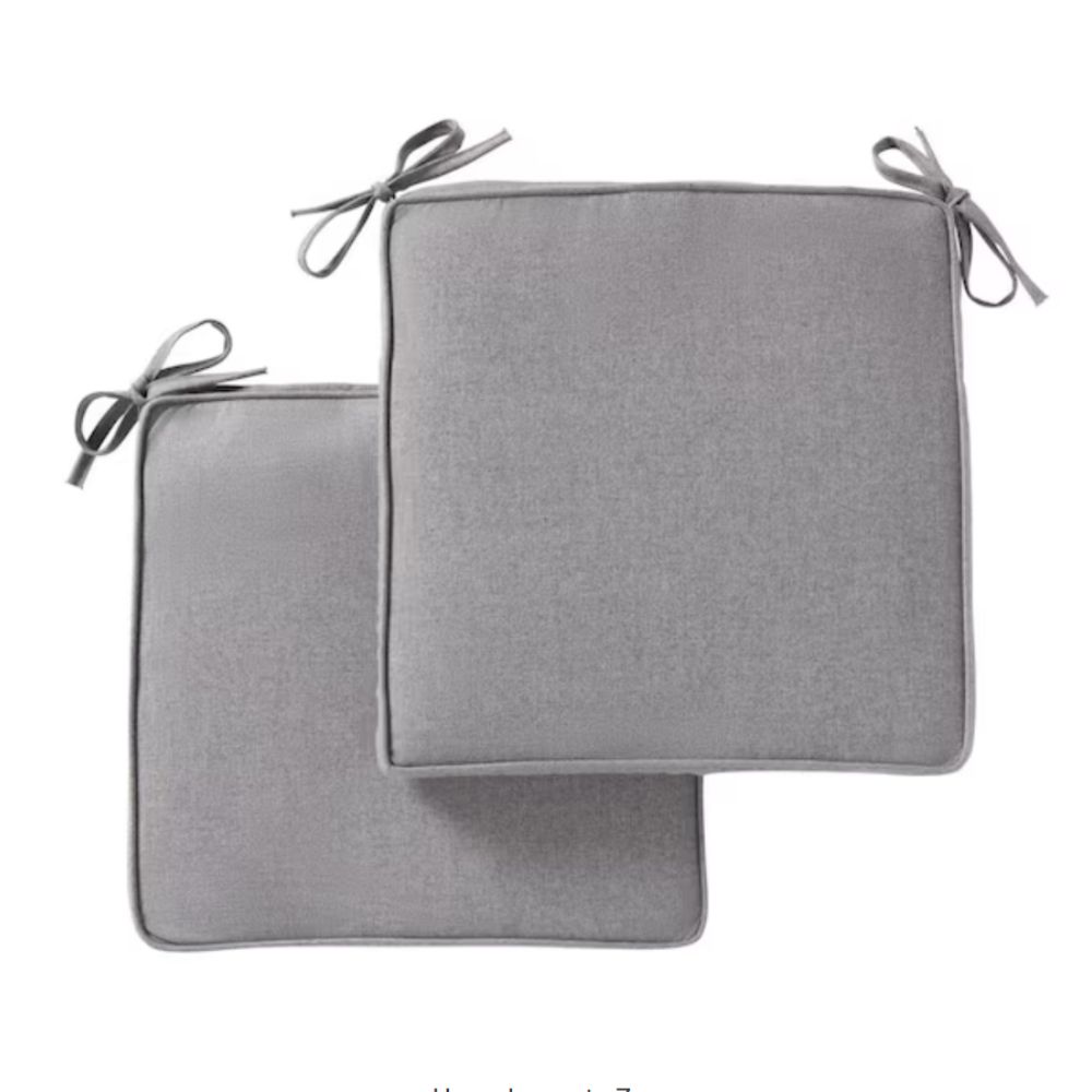 grey outdoor seat cushions
