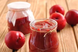 Spiced plum jam