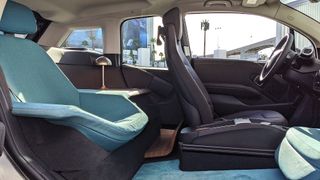BMW i3 Urban Space concept car at CES 2020 interior