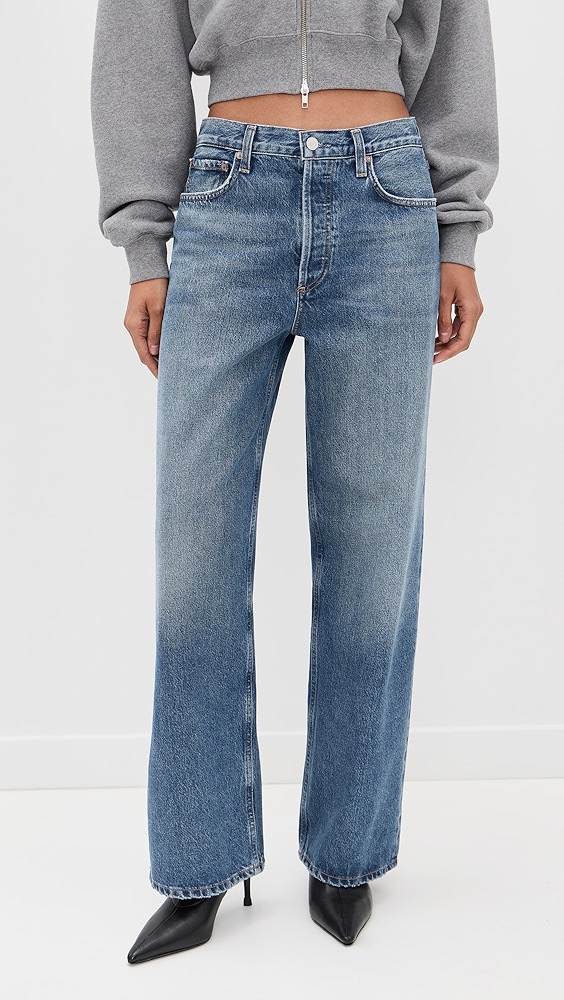 Agolde Low Slung Baggy Jeans