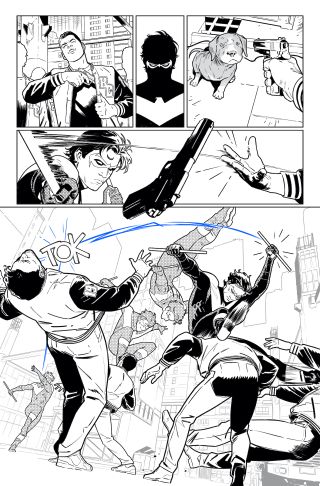 Page from Nightwing #78