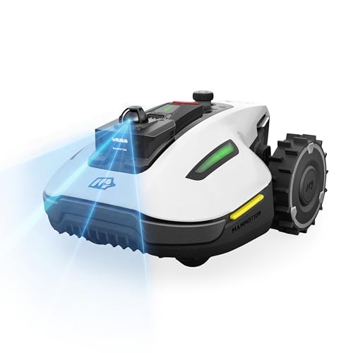 Mammotion Yuka Mini 2 1000 Robot Lawn Mower Without Boundary, Recommended 1000 ㎡, Lidar 360°+ Ai Vision, 300+ Obstacle Recognition, Dropmow, Smart Battery Management,cutting Heights 20-60mm