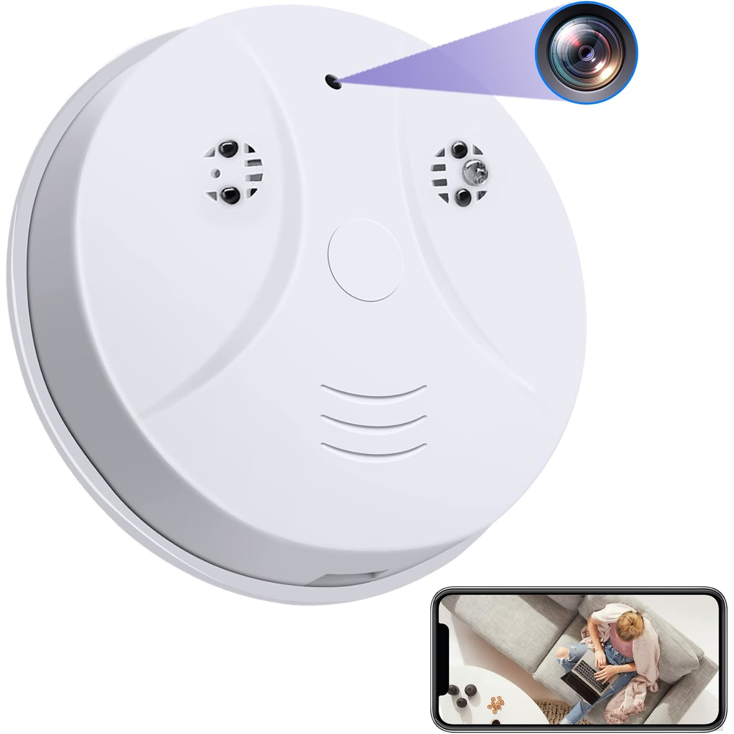 Smoke Detector Camera