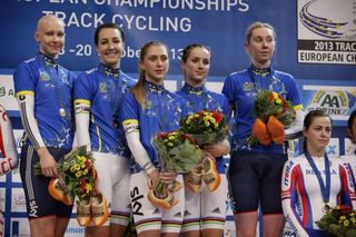 Great Britain won the women's team pursuit title